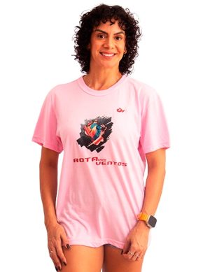 Camiseta feminina manga curta RDV Kitesurf HEART