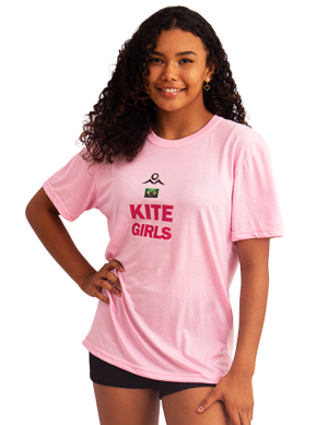 Camiseta feminina manga curta RDV Kitesurf KITE GIRLS