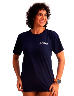Camiseta feminina manga curta RDV Kitesurf BASIC