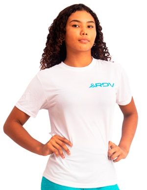 Camiseta feminina manga curta RDV Kitesurf BASIC