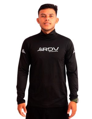 Lycra Proteção Solar Uv 50+ Manga Longa e Gola Alta WAVE