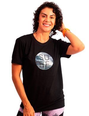 Camiseta feminina manga curta RDV Surf SURF