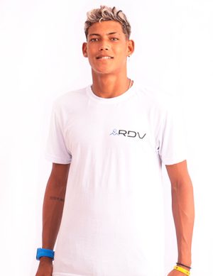 Camiseta masculina manga curta RDV BASIC logo à esquerda pequeno