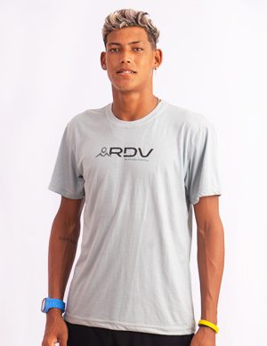 Camiseta masculina manga curta RDV BASIC logo central grande