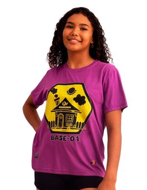 Camiseta feminina manga curta RDV Urban BASE-01