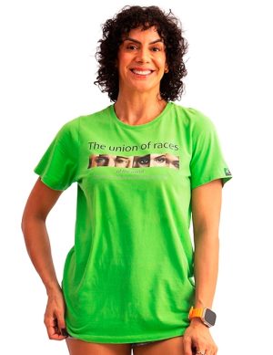 Camiseta feminina manga curta RDV Urban THE UNION OF RACES 2